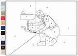 Plumber Color By Number  Free Printable Coloring Pages sketch template