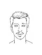 Man Face Style Draw Coloring Page  Wecoloringpagecom sketch template