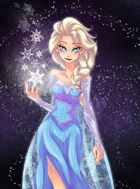 Elsa - Elsa the Snow Queen Fan Art (36396862) - Fanpop