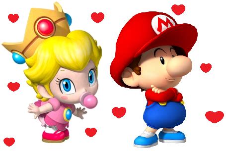 Oh my God! I love Baby Mario and Baby Princess Peach! They are so cute, I can't take them! Mario ...