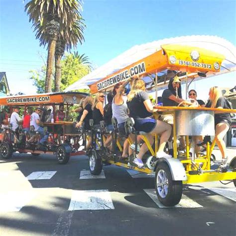 Sacramento: Pedal Bar Tour with 2 Stops - InfoWorldMaps - Infoworldmaps