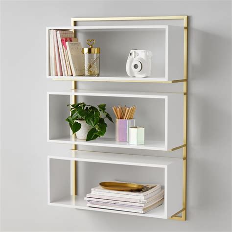 Modern Wall Bookcase | Pottery Barn Teen