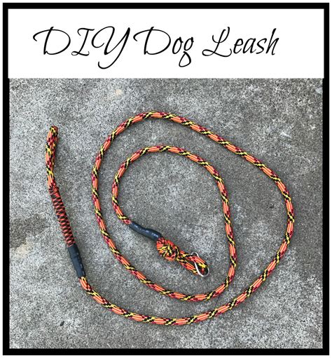 Lynn's Everyday Ideas: How to make your own dog leash