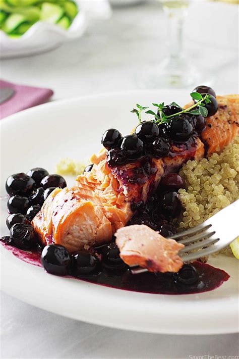 Wild Alaskan King Salmon with Blueberry Sauce | Recipe | Blueberry sauce, Salmon recipes, Best ...