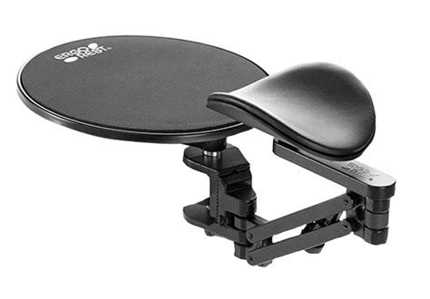 ErgoRest Articulating Arm Rest with mouse pad - Ergo Experts