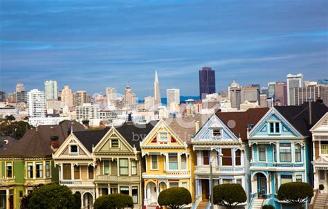 Alamo Square San Francisco California Stock Photos - FreeImages.com