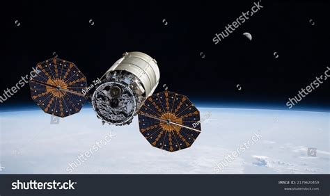 Cygnus Spacecraft Flight Space Cygnus On Stock Photo 2179620459 ...