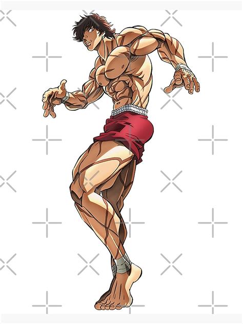 "Baki Pose - Baki the Grappler" Poster for Sale by Animetwix | Redbubble