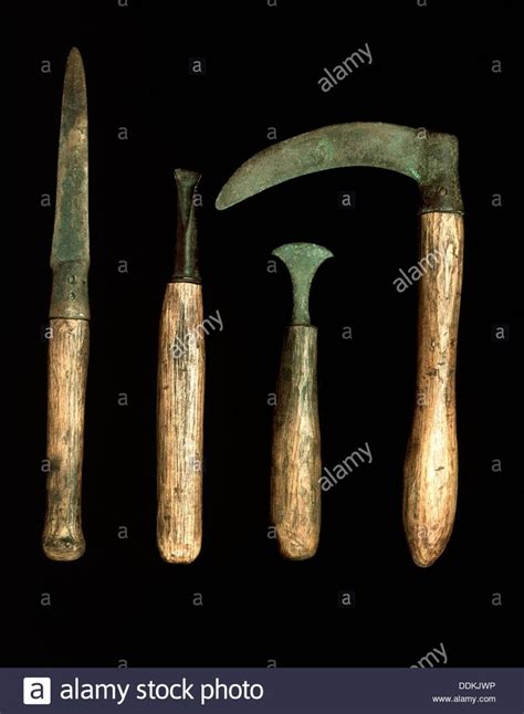 Bronze Age tools, with modern handles. Stock Photo | Bronze age tools, Bronze age, Bronze