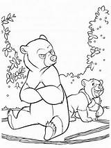 Brother Bear Coloring Page For Kids Printable  sketch template
