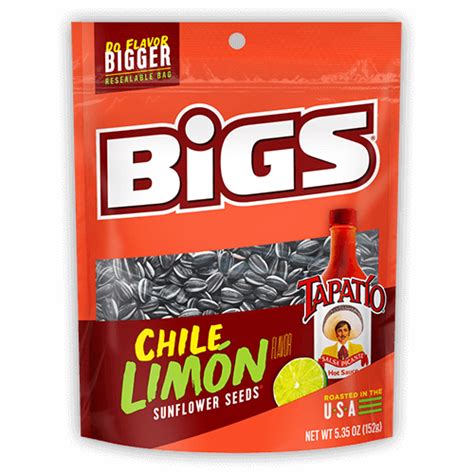 Tapatío Chile Lime Sunflower Seeds | BIGS