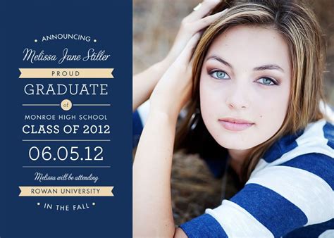 Graduation Announcements | Grad announcements, Graduation announcements, Announcement