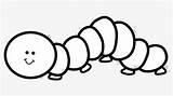 Cute Inchworm Coloring Page sketch template