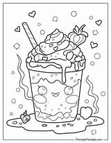 20 Milkshake Coloring Pages Free PDF Printables sketch template