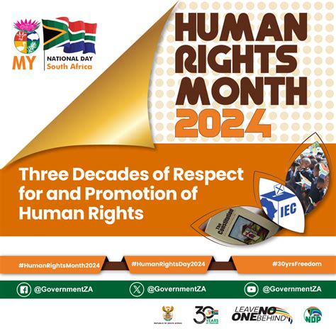 Human Rights Month 2024 | South African Government