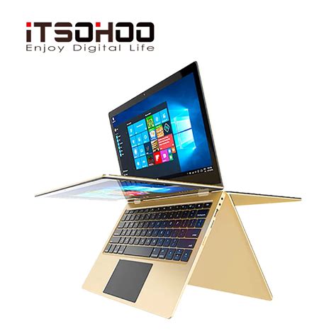 11.6 inch touch screen Netbook 2 in 1 convertible Laptops 360 degree rotating notebook computer ...