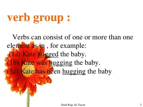 Verb group