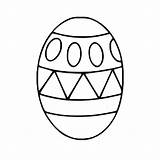Easter Egg Colouring  Xcoloring sketch template