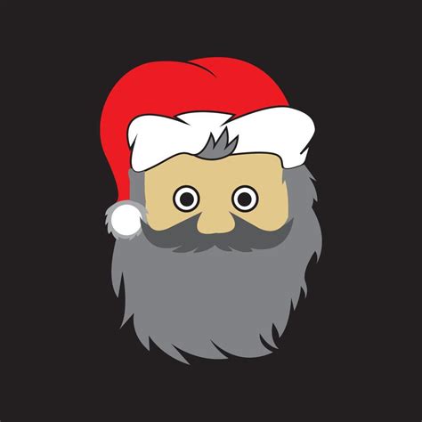 santa claus logo 15067835 Vector Art at Vecteezy