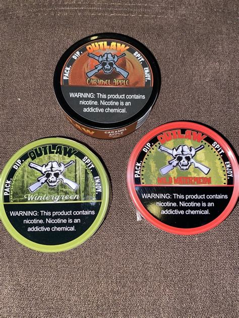 The Outlaw Dip Finally Arrived : r/DippingTobacco