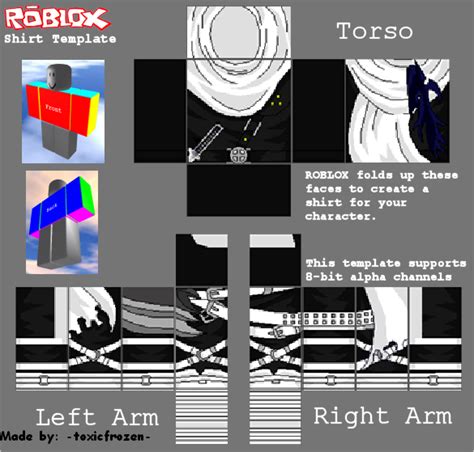 Chobots Cabin: ROBLOX- Free Assassin Cloak of the Ninja's Shirt Template