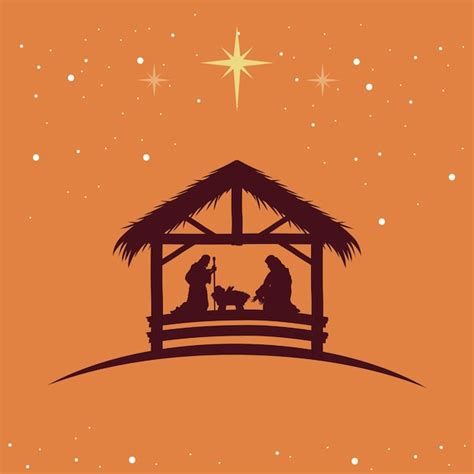 Nativity Scene Silhouette Images - Free Download on Freepik