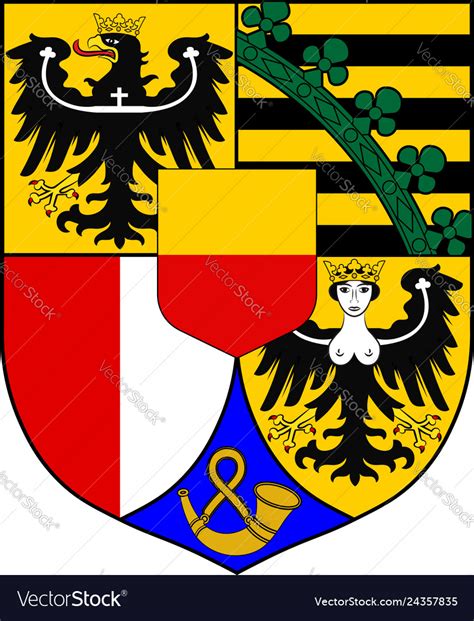 Coat of arms of liechtenstein Royalty Free Vector Image