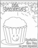 Mr Sprinkles  Rainbow Chocolate Ice Cream sketch template