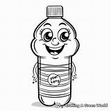 Water Bottle Coloring Pages  Free & Printable sketch template