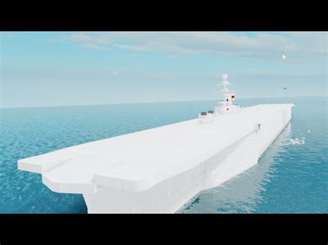 Aircraft Carrier Ark Royal tutorial Roblox Plane Crazy (Hull & Superstructure) - YouTube