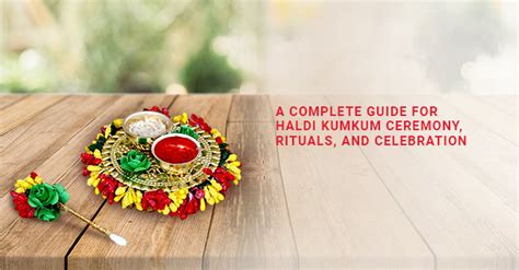 A Complete Guide For Haldi Kumkum Ceremony, Rituals And Celebration – eCraftIndia