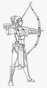 Female Archer Coloring Pages Coloring Pages sketch template