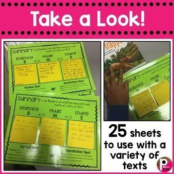 Graphic Organizers for Guided Reading Comprehension Skills 3rd 4th 5th Grade ELA | Reading ...