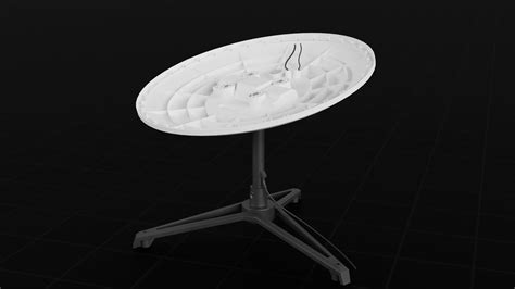 Starlink Satellite Dish 3D model | CGTrader