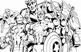 The Avengers Coloring Pages At Tanlangstonblog Blog sketch template
