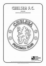 Cool Coloring Pages Chelsea FC logo coloring Page  sketch template