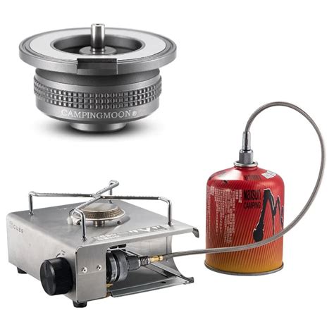 Camping Stove Gas Adapter Split Stove Converter is Suitable for Outdoor Cooking Picnic Camping ...