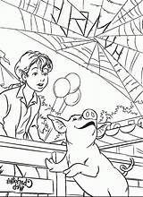 Charlottes Web coloring Pages  Yahoo Image Search Results Coloring sketch template