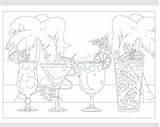 Drinking Coloring Pages sketch template