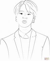BTS Jimin coloring page  Free Printable Coloring Pages sketch template