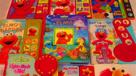 Sesame Street Elmo Play A Sound Book