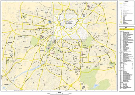 Nicosia Street Map, Cypriot & Turkish | Maps of Cyprus