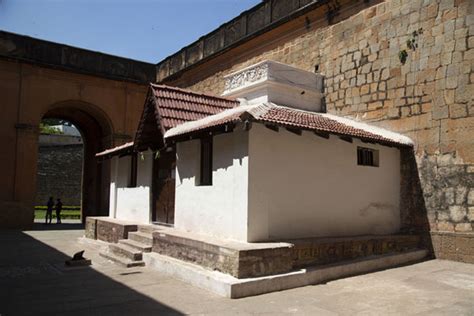 Small temple inside the mighty walls of Bangalore Fort | Bangalore Fort ...