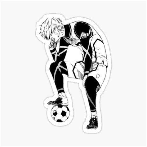 "Seishiro nagi" Sticker for Sale by LUTIONHOPKINS | Redbubble