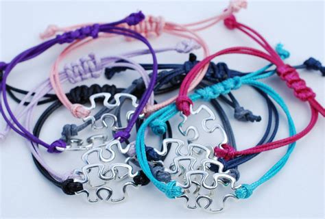 Autism Awareness Bracelet Autism Bracelet Friendship Bracelet - Etsy