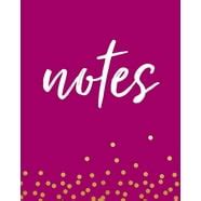 Wide Rule Composition Notebook: Cute composition notebook for girls, lovely pink colour glossy ...