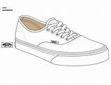 Vans Sneakers Coloring Pages sketch template