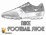 Nike Soccer Cleats Coloring Pages sketch template