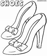 Shoe Coloring Page Shoes Pages To Download And  sketch template