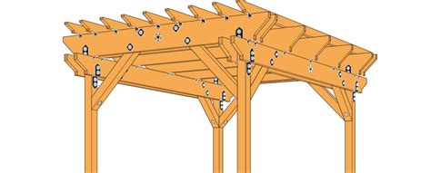 Rispettivamente raccogliere combattere pergola construction details dwg ...